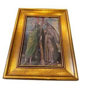 Vintage‎ El Greco Art Print Framed Religious Wall Decor Artolea Madrid
1955